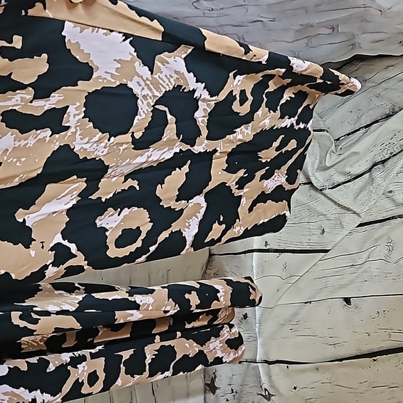 DVF for Target NWT Women’s Halter Leopard Jumpsuit Size XL - Picture 4 of 8